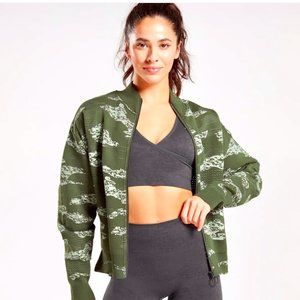 Gymshark Green Camo Jacket